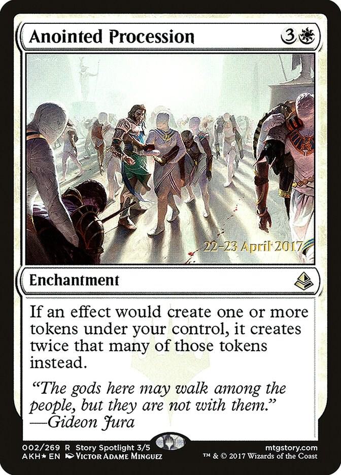 Anointed Procession 2 (Prerelease Cards)  - PreRelease Foil