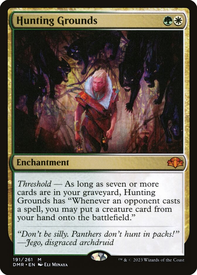 Hunting Grounds (Dominaria Remastered) 