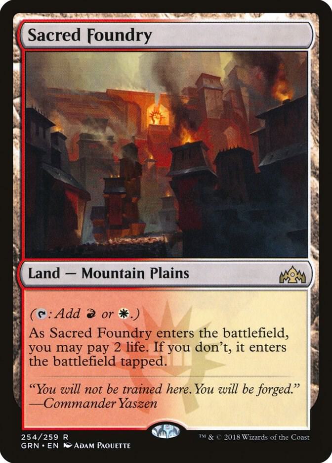 Sacred Foundry 254/259 (Guilds of Ravnica) 