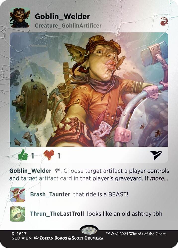 Goblin Welder Rainbow Foil (Secret Lair Drop Series)  - undefined