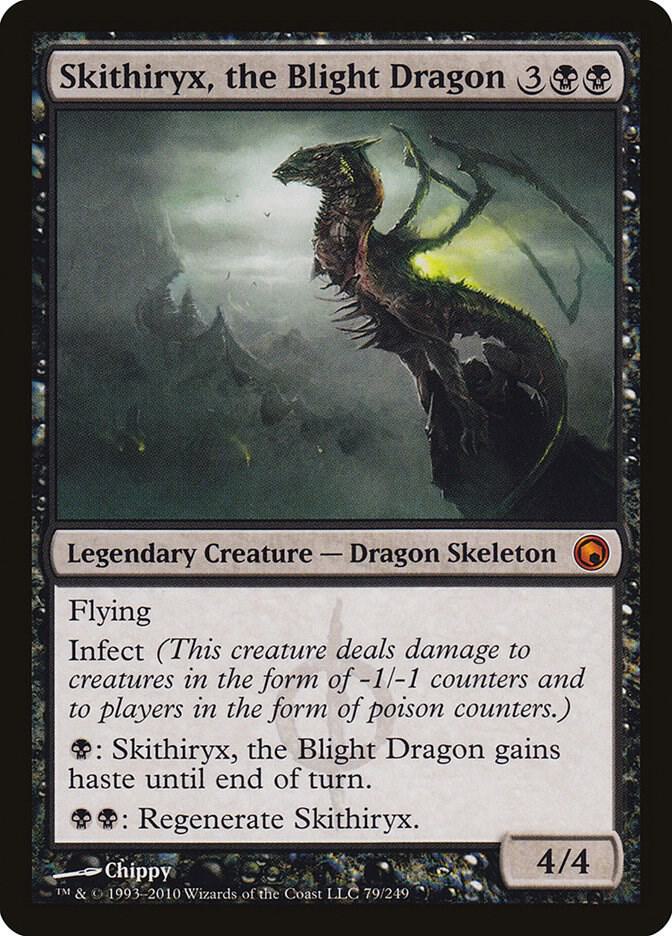 Skithiryx, the Blight Dragon 79 (Scars of Mirrodin) 