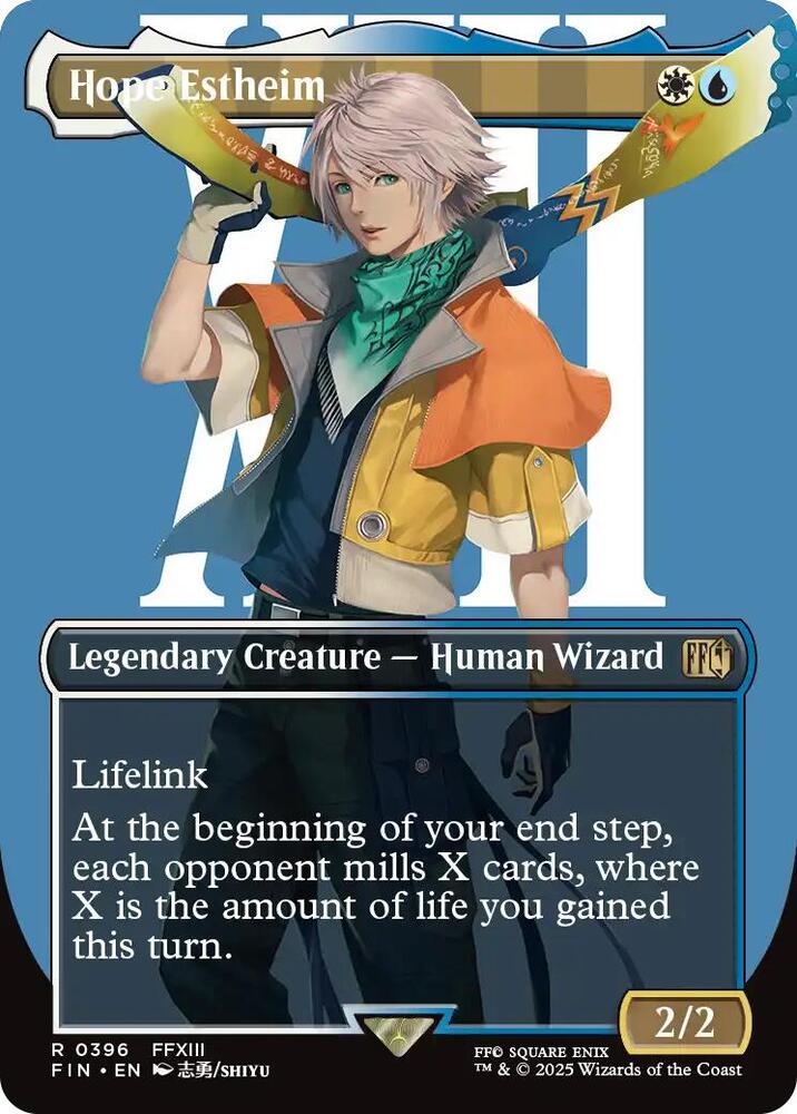 Hope Estheim 396 (FINAL FANTASY)  - Borderless Foil