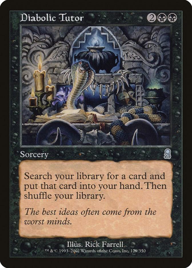 Diabolic Tutor (Odyssey) 