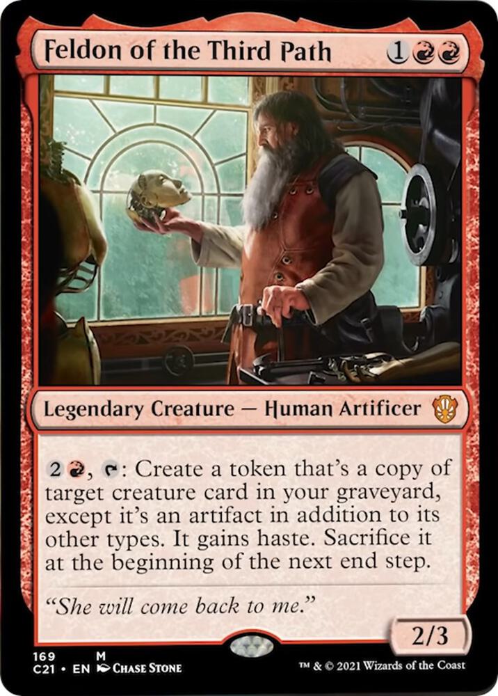 Feldon of the Third Path 169 (Commander 2021) 
