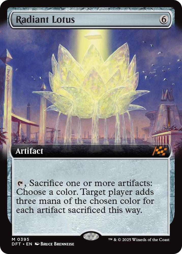 Radiant Lotus Extended Art (Aetherdrift)  - undefined