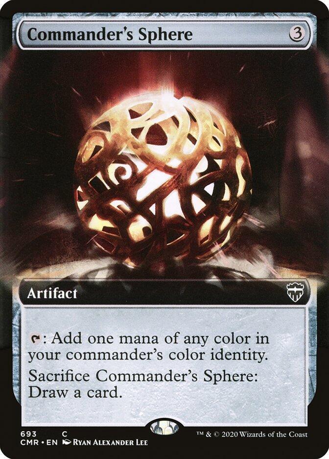 Commander's Sphere 693 (Commander Legends)  - Extended Art Foil