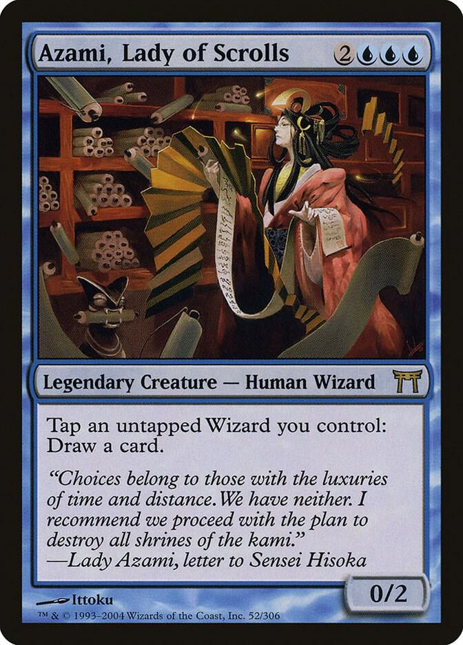 Azami Lady of Scrolls (Champions of Kamigawa) 