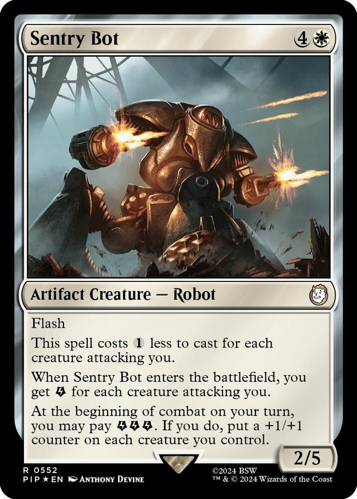 Sentry Bot Surge Foil (Universes Beyond: Fallout)  - undefined
