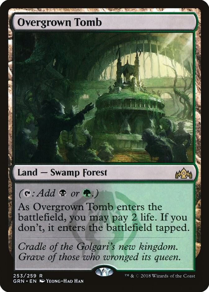 Overgrown Tomb (Guilds of Ravnica) 