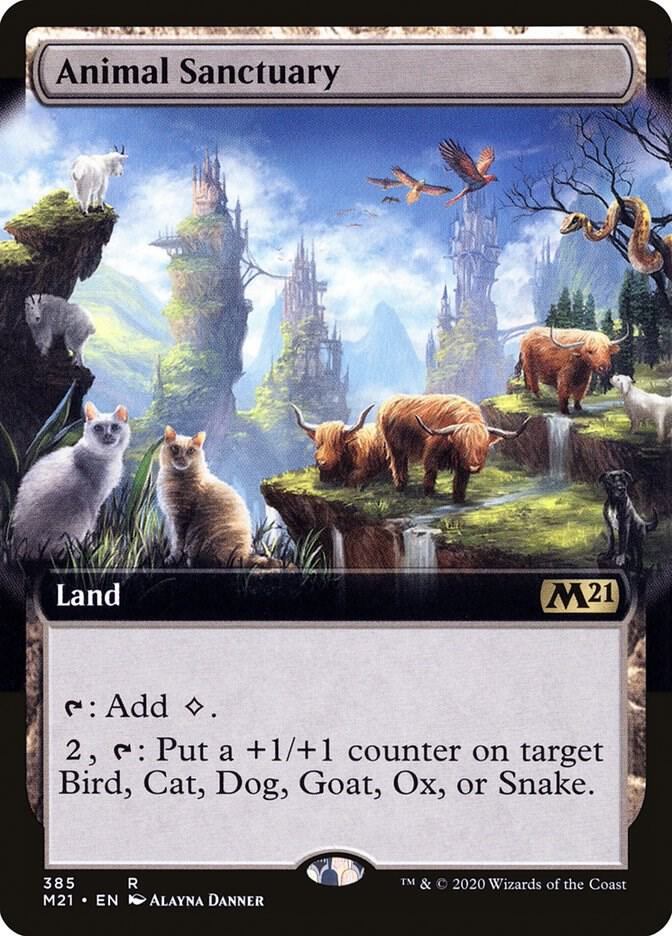 Animal Sanctuary 385 (Core Set 2021)  - Foil