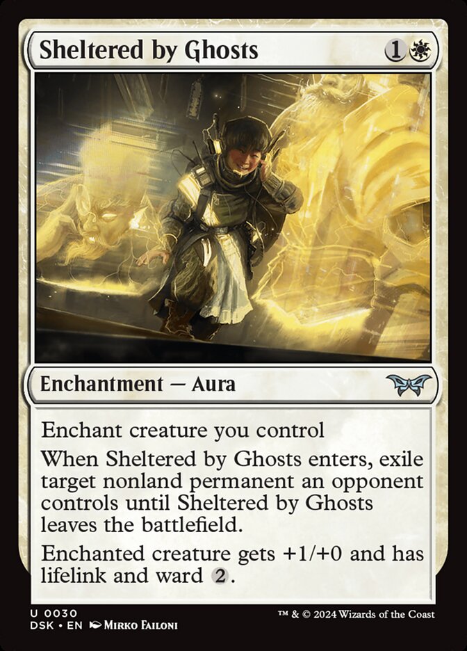 Sheltered by Ghosts (Duskmourn: House of Horror)  - undefined