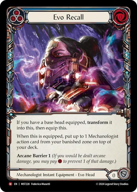 Evo Recall (Part the Mistveil)  - Cold Foil