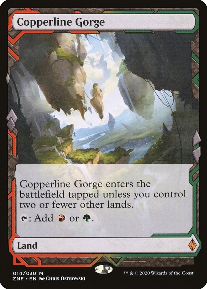 Copperline Gorge (Zendikar Rising Expeditions)  - undefined