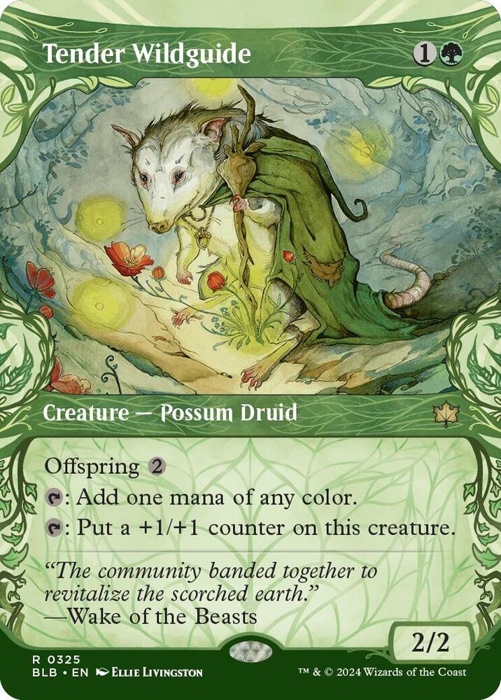 Tender Wildguide 325 (Bloomburrow) 