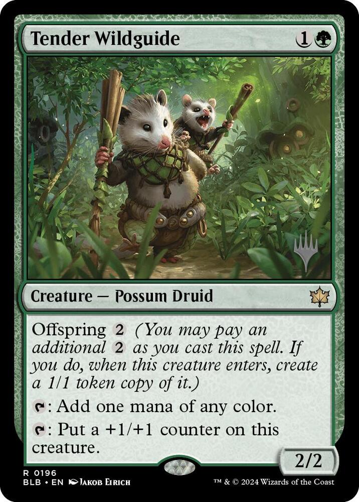 Tender Wildguide (Promo Pack: Bloomburrow) 