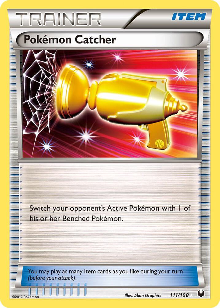Pokemon Catcher Gold (Dark Explorers)  - Holofoil