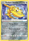 Radiant Steelix 124/196 (SWSH11: Lost Origin)  - Holofoil
