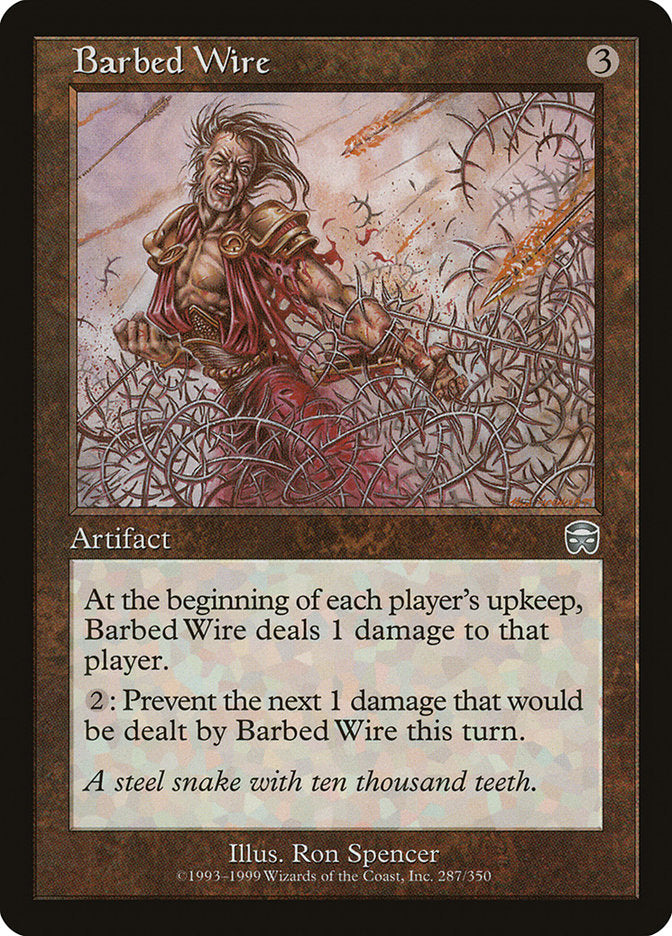 Barbed Wire 287/350 (Mercadian Masques) 