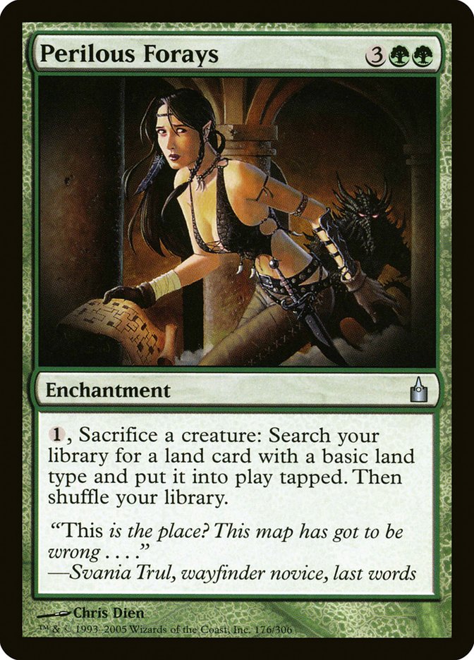 Perilous Forays 176 (Ravnica: City of Guilds)  - Foil