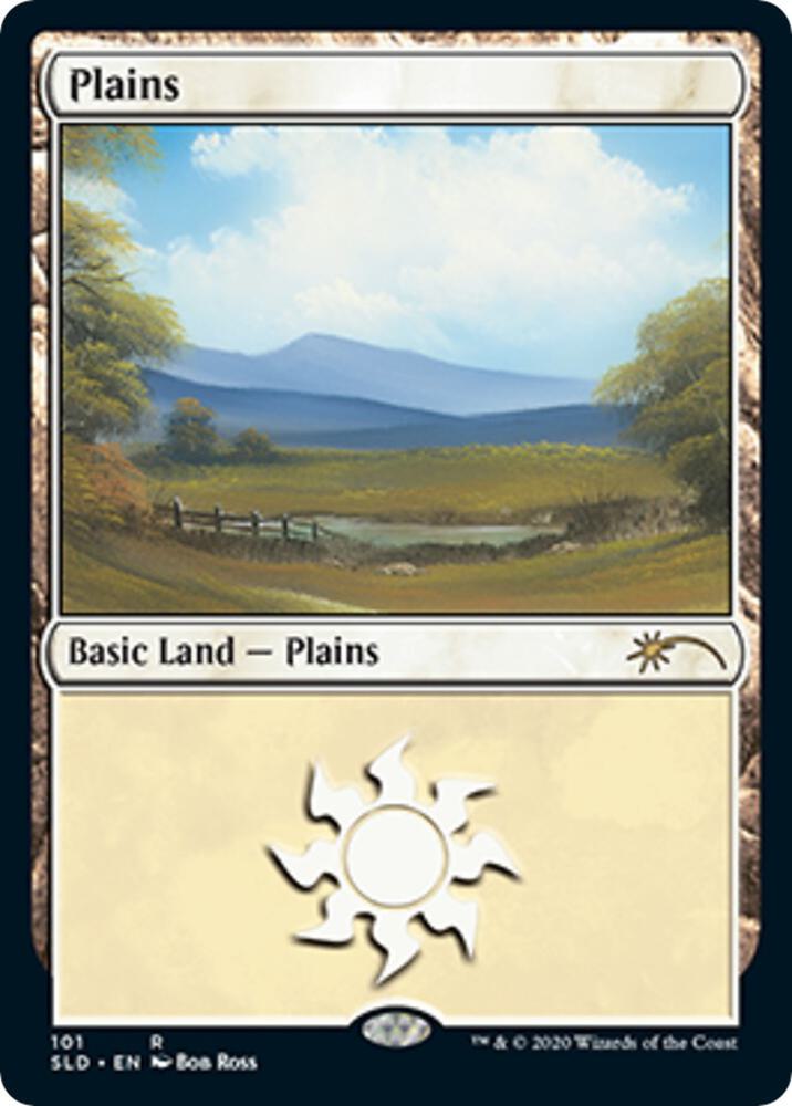 Plains 101 Bob Ross (Secret Lair Drop Series) 