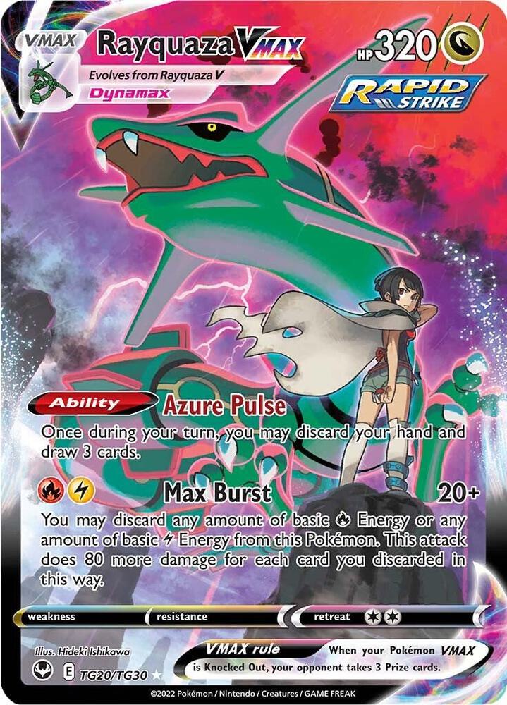 Rayquaza VMAX (SWSH12: Silver Tempest Trainer Gallery)  - Holofoil