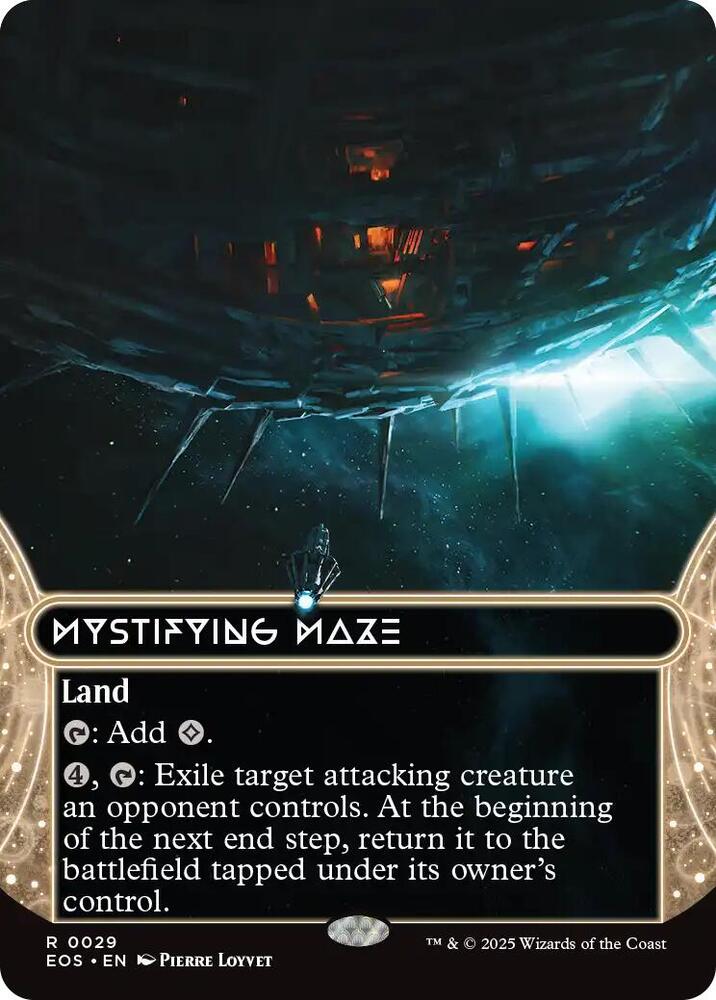 Mystifying Maze 0029 Borderless (Edge of Eternities: Stellar Sights) 