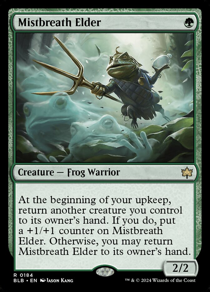 Mistbreath Elder 184 (Bloomburrow)  - Foil