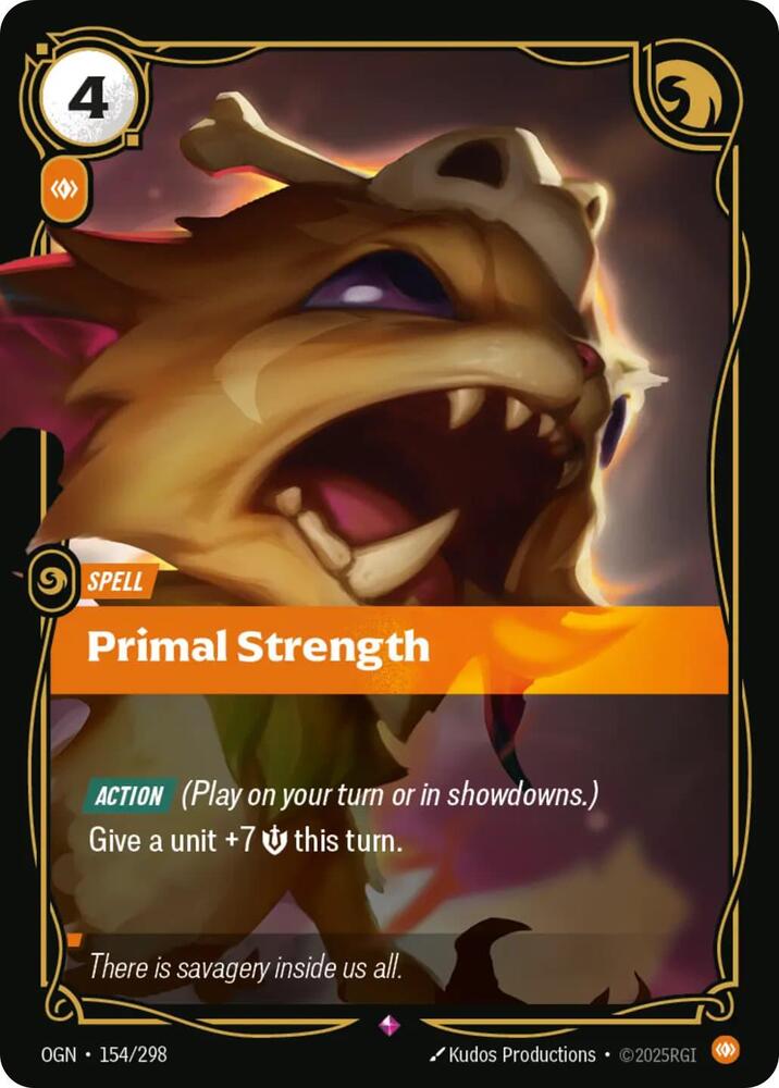 Primal Strength (Origins)  - Foil