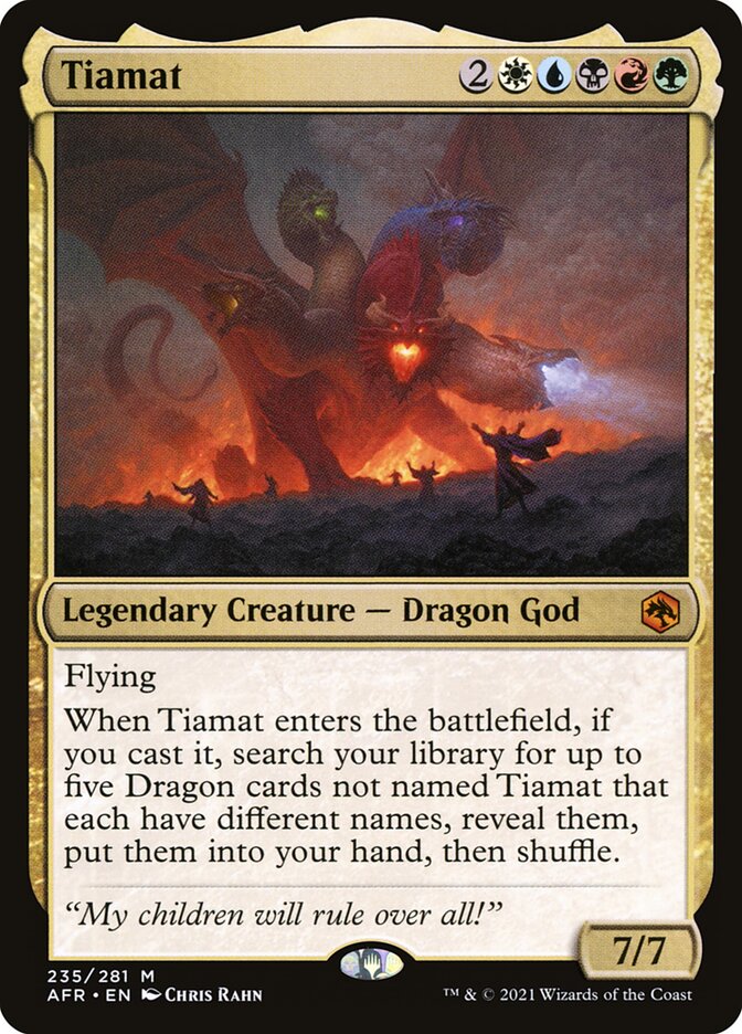 Tiamat (Adventures in the Forgotten Realms) 
