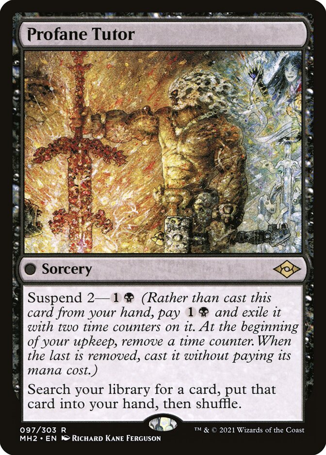 Profane Tutor (Modern Horizons 2) 