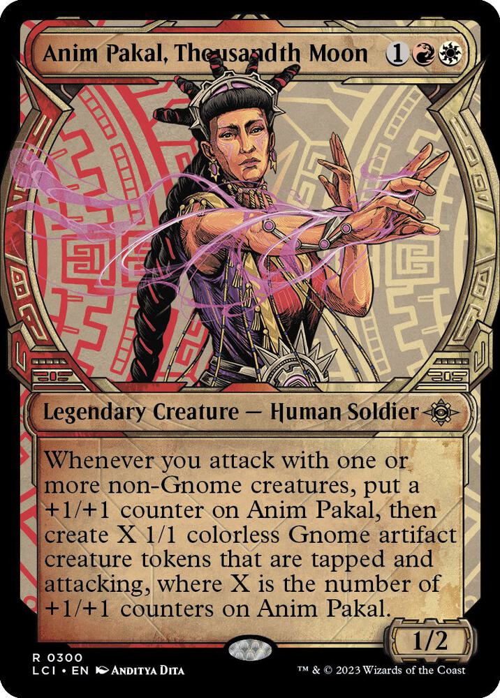 Anim Pakal Thousandth Moon Showcase (The Lost Caverns of Ixalan) 