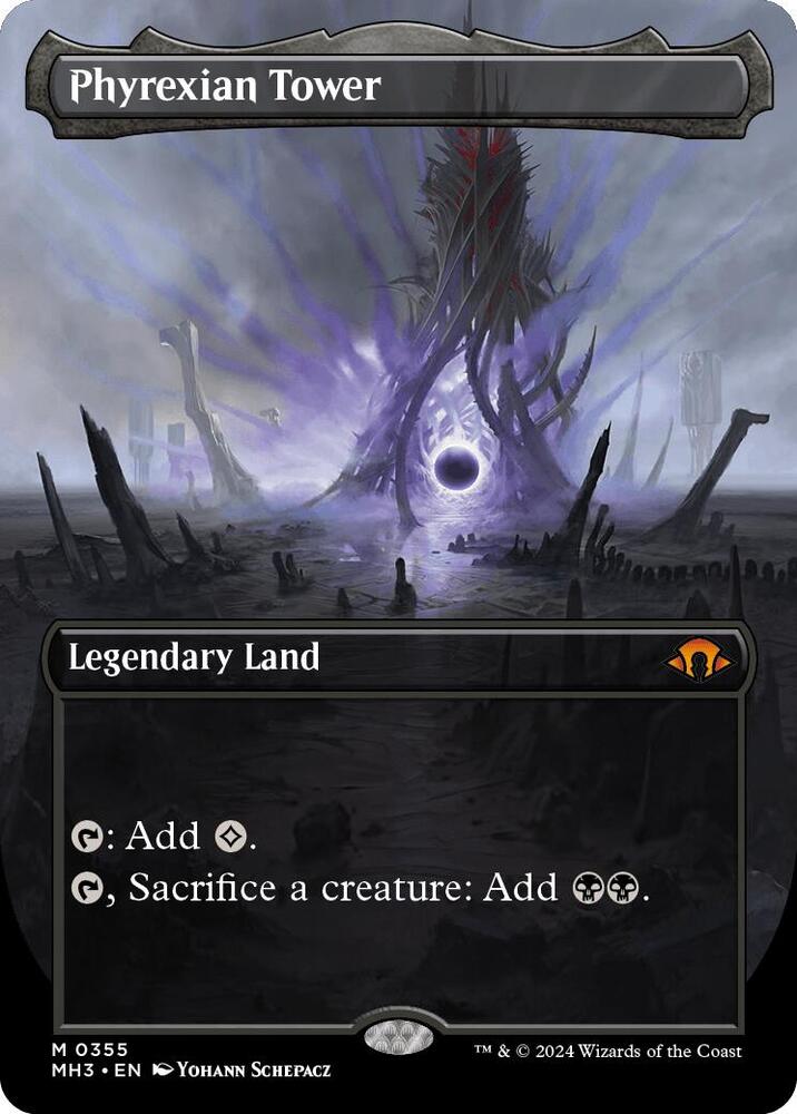 Phyrexian Tower 355 (Modern Horizons 3)  - Borderless