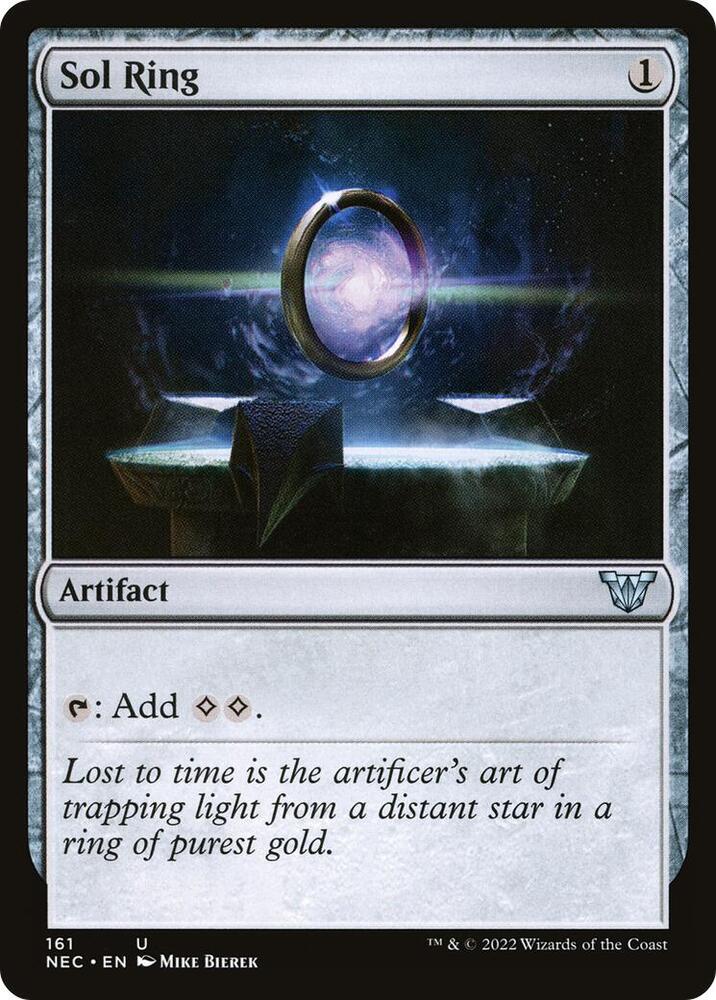 Sol Ring 161 (Commander: Kamigawa: Neon Dynasty) 