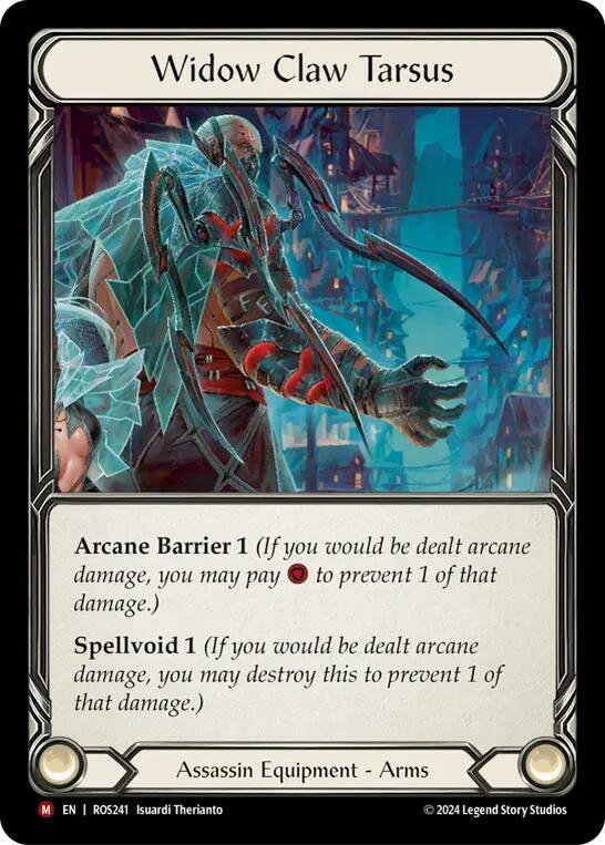Widow Claw Tarsus (Rosetta)  - Cold Foil