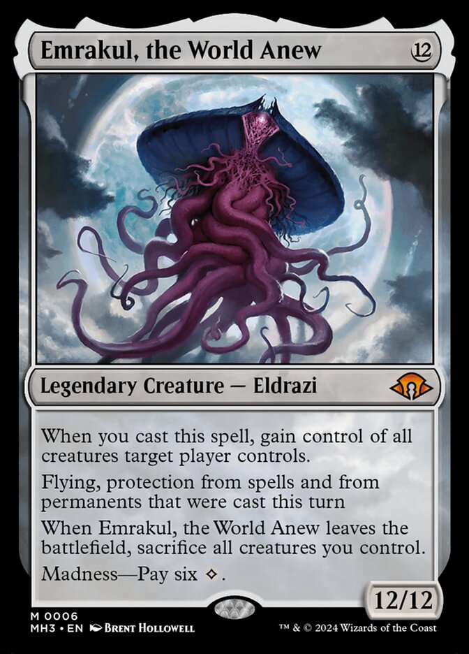 Emrakul the World Anew 6 (Modern Horizons 3)  - Foil