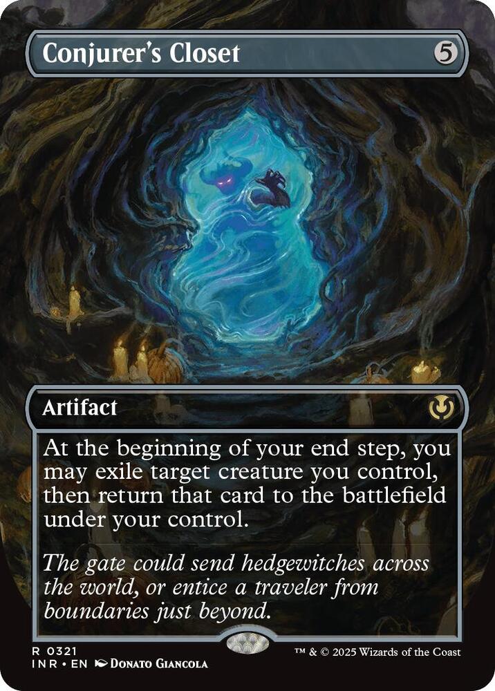 Conjurer's Closet 321/287 (Innistrad Remastered)  - Borderless Foil