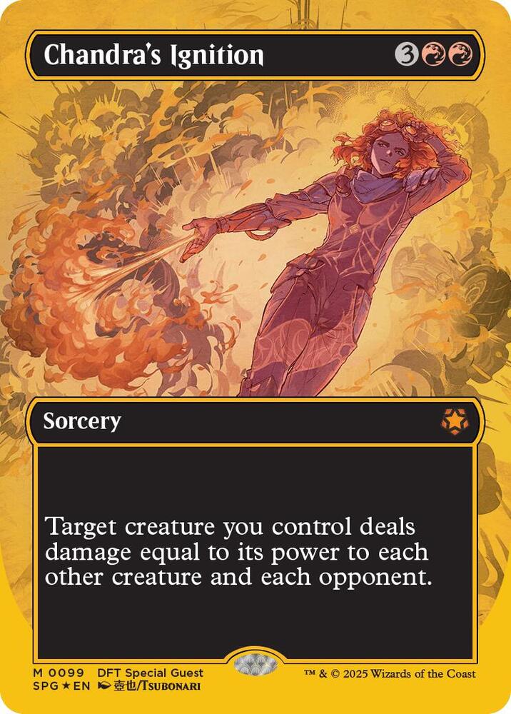 Chandras Ignition Borderless First Place Foil (Special Guests)  - undefined