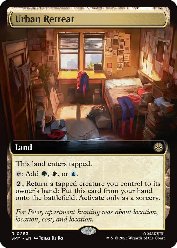 Urban Retreat Extended Art (Marvel's Spider-Man)  - undefined