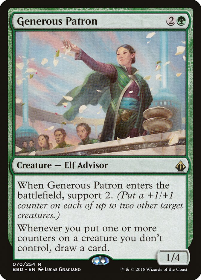 Generous Patron 70 (Battlebond) 