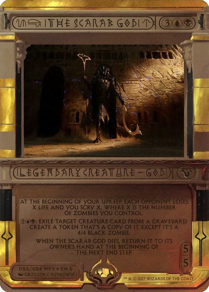 The Scarab God 53 (Masterpiece Series: Amonkhet Invocations)  - Foil
