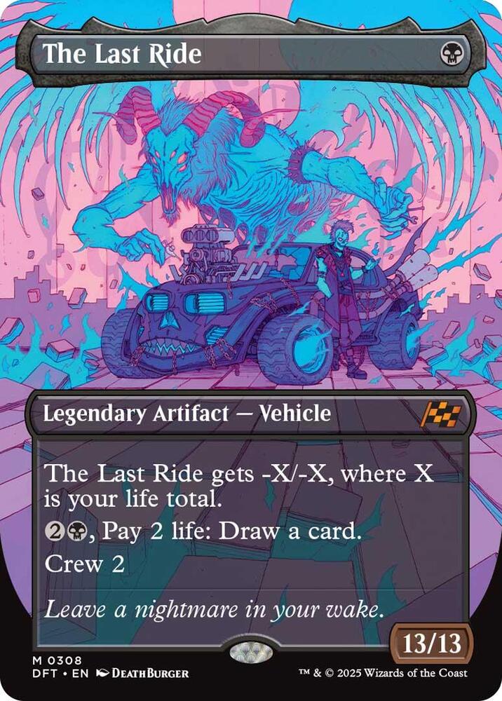 The Last Ride Borderless 308 (Aetherdrift) 