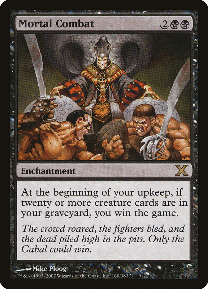 Mortal Combat 160/383 (10th Edition) 