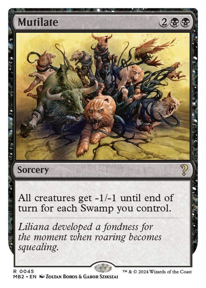 Mutilate 45/390 (Mystery Booster 2) 