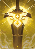 Order Rune Alternate Art (Origins)  - Foil