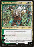 Ajani the Greathearted Stained Glass (Secret Lair Drop Series)  - undefined