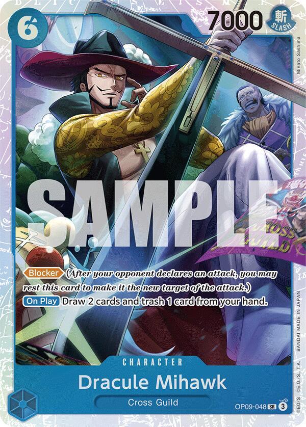 Dracule Mihawk (Emperors in the New World)  - Foil