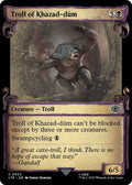 Troll of Khazad-dûm 562 (Universes Beyond: The Lord of the Rings: Tales of Middle-earth)  - Showcase Scroll