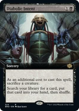 Diabolic Intent Extended Art 324 (The Brothers' War) 