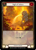 Sigil of Solace FAB136 FAB136 (Flesh and Blood: Promo Cards)  - Rainbow Foil
