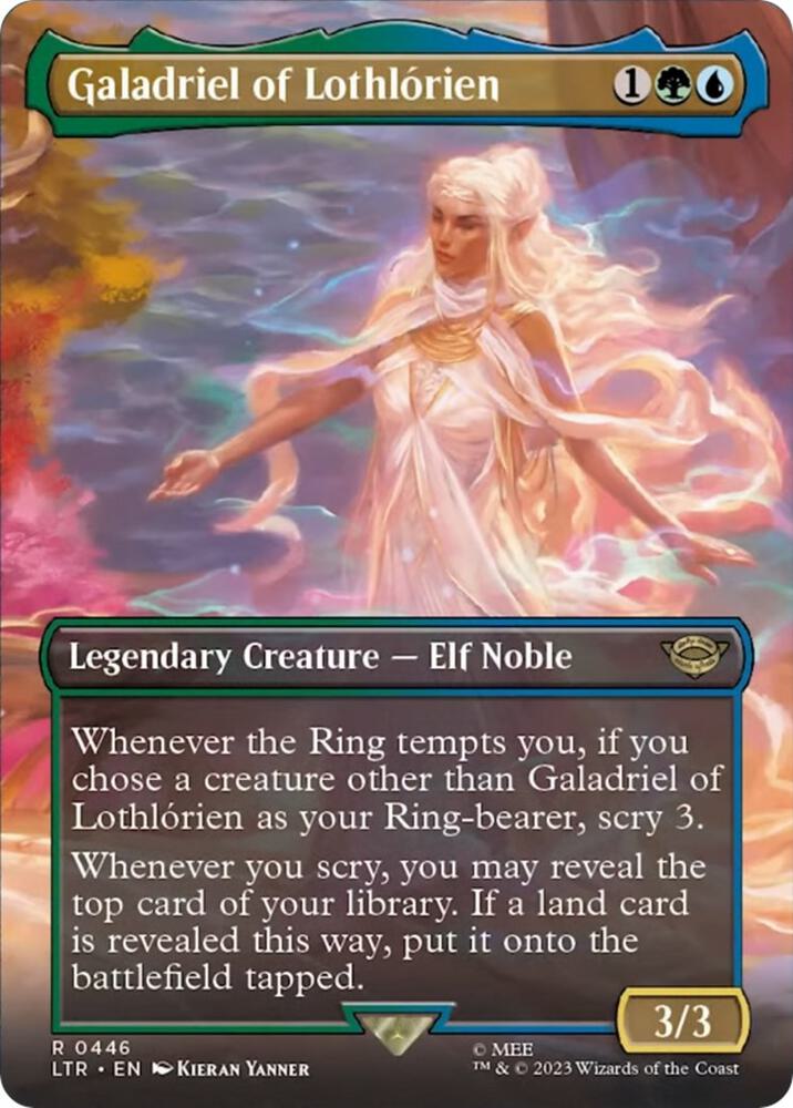 Galadriel of Lothlórien 446/281 (Universes Beyond: The Lord of the Rings: Tales of Middle-earth)  - Borderless